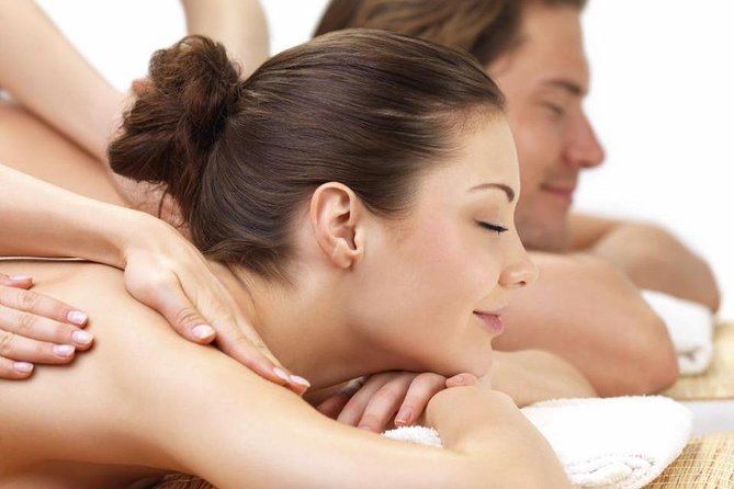 120 minutes Full Body Relaxing Massage + Head Massage + Feet Massage For Couples - Private room setup: two therapists, one calm atmosphere