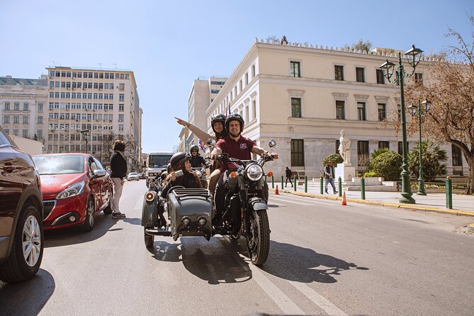 2 Hour Private Sidecar Tour to Athens Riviera & Lake Vouliagmeni - What’s included, and what that means for your comfort