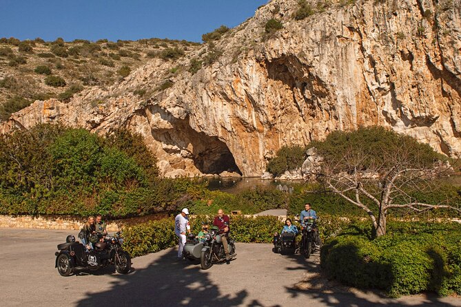 2 Hour Private Sidecar Tour to Athens Riviera & Lake Vouliagmeni - Lake Vouliagmeni: coffee, myths, and a healing lake you won’t forget