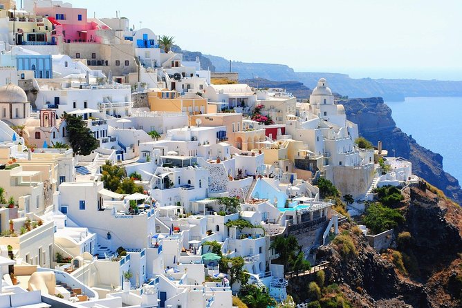 5 Day Tour in Delphi, Meteora, Santorini, Mykonos and Delos - Entering Delphi Ancient Town, Arachova, and Castalia Spring