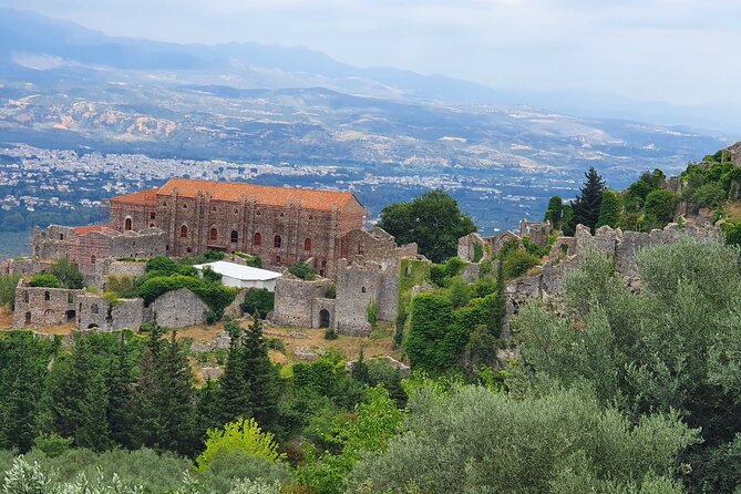 9 Day Private Tour Ancient Peloponnese and Meteora - Day 4: Mystras by morning, Monemvasia by afternoon sea views
