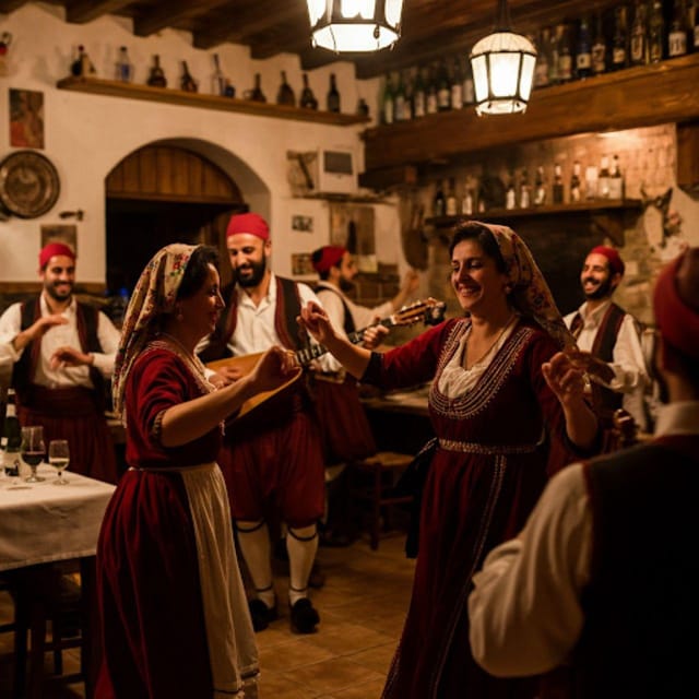 "A Night in Athens: Dinner and Music Under the Stars" - The Tavern Meal Setup: What You Pay For and What You Don’t