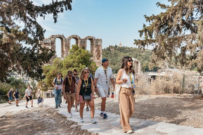 Acropolis and Parthenon Guided Walking Tour - Parthenon stop: your best shot at the famous view, plus the story behind it