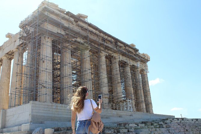 Acropolis E-Ticket with Audio Guide & Athens City Audio Tour - Propylaea area: theatre of Dionysus and the healing stories