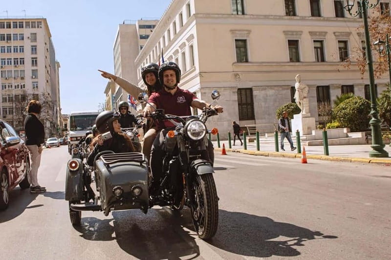 Acropolis of Athens: 60′ Tour in a Vintage Motorcycle - The Acropolis stop: how to use your 15 minutes for real photos