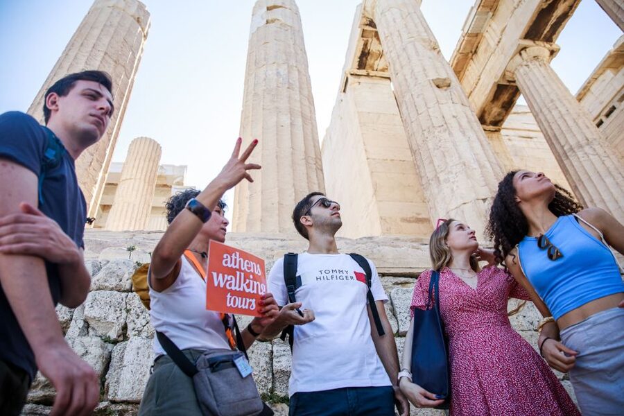 Acropolis, Plaka & Ancient Agora Guided Tour - Meeting point, timing, and security checks you should plan around
