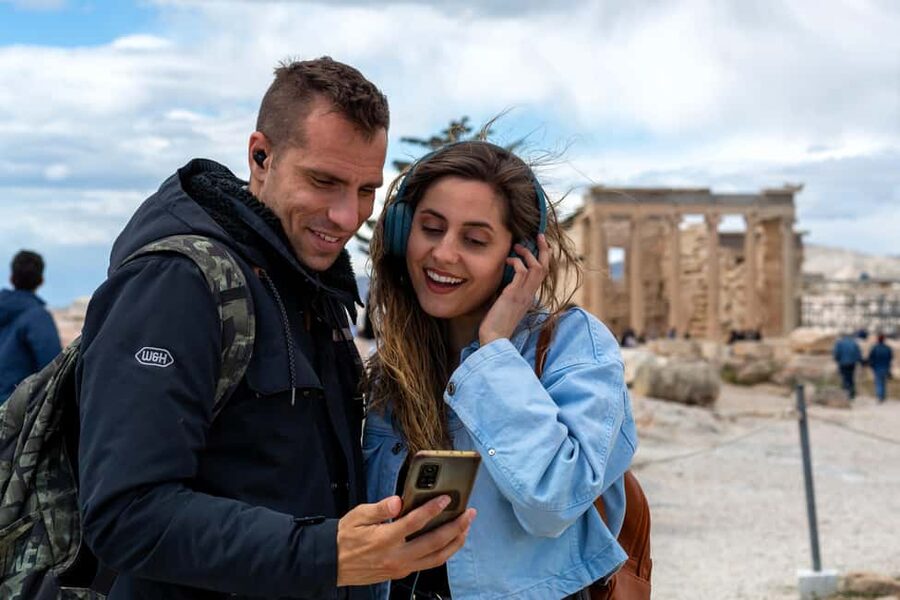 Acropolis Self-Guided Smartphone Tour w/Audio & 3D(No entry) - Offline 3D models and 360° panoramas, how to make them actually work