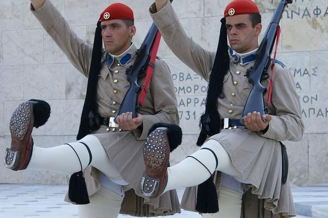 Acropolis Walking Tour, Including Syntagma Square & City Center - Syntagma Square and the Greek Parliament, guards and palace-era stories