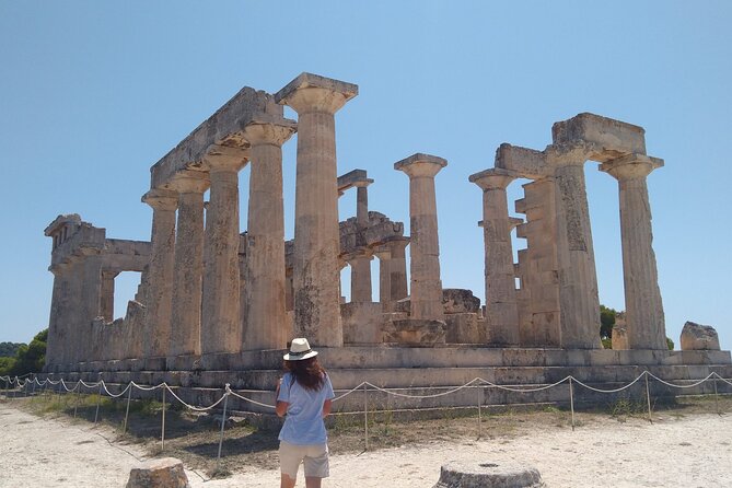 Aegina Island St Nektarios & Temple of Athina Aphaia Private Tour - Aegina’s waterfront orientation: the island view you get right away