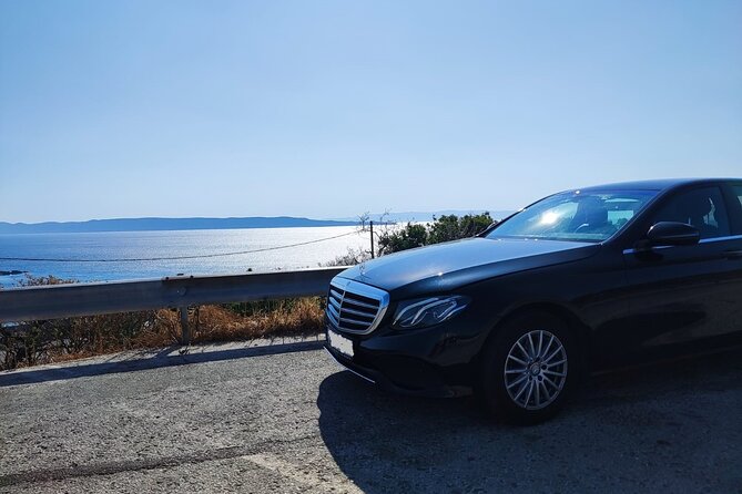 Airport Pickup Services - The ride experience: A/C, WiFi, and quick Athens guidance
