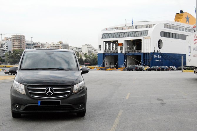 Airport transfer - Drive Into Athens, Then Choose Your Final Drop-Off or Port