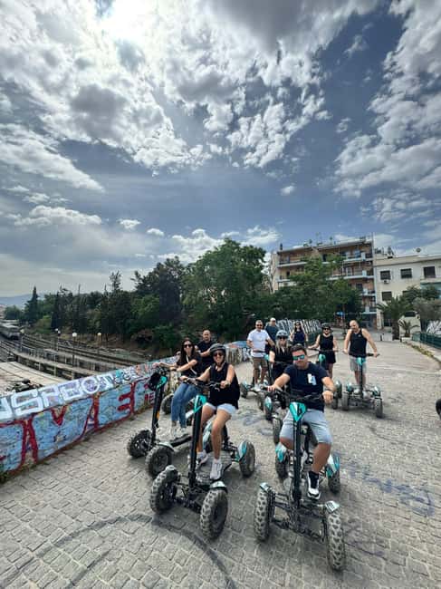 Ancient Athens Electric ATV Scooter Tour - Ancient Agora: putting philosophers and merchants into the street plan