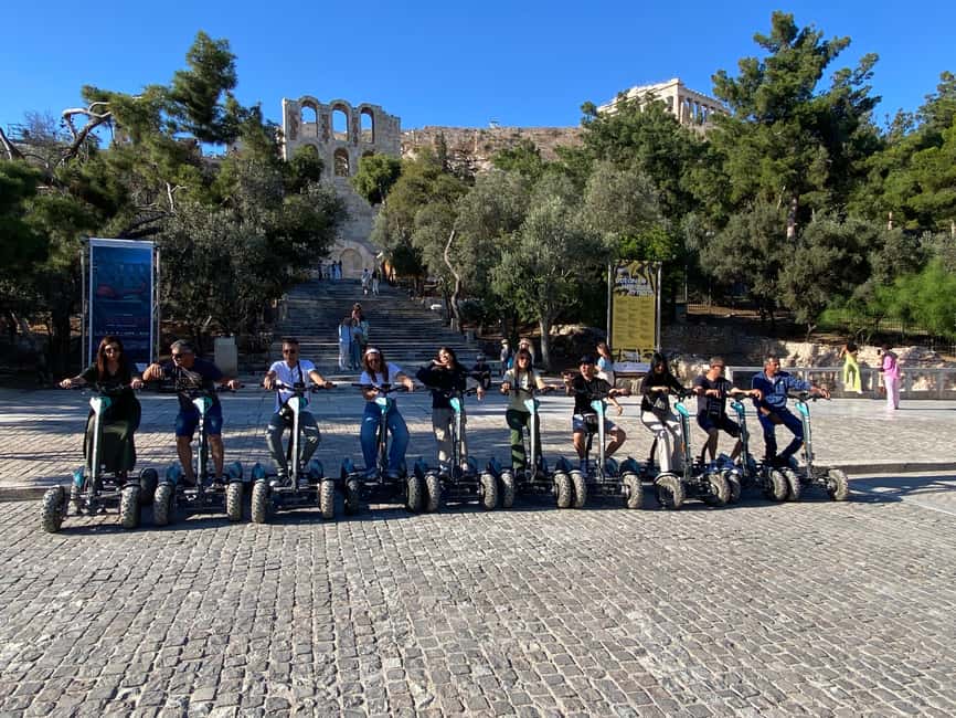 Ancient Athens Electric ATV Scooter Tour - Monastiraki flea market area and Roman layers you can actually spot