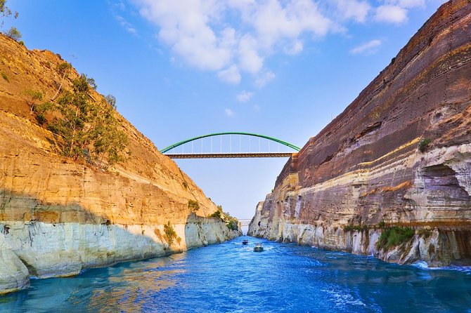 Ancient Corinth & Nafplion One-Day Tour from Athens - Corinth Canal: a quick photo stop with big engineering energy
