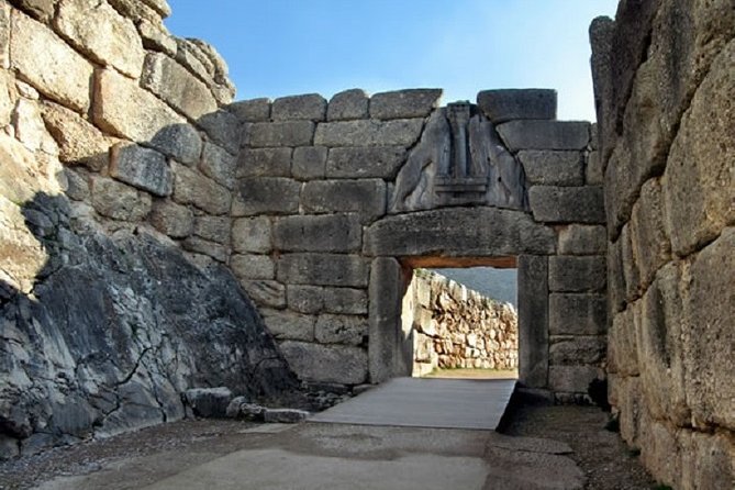 Ancient Corinthos, Mycenae & Nafplio - Private Full Day Tour from Athens - Nafplio seaport break: castles, Constitution Square, and harbor views