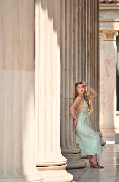 Ancient Greece Photoshoot - Where the Shoot Happens Around Panepistimiou