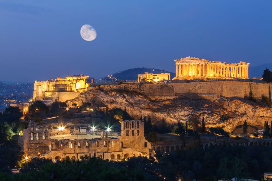Athens: 2-Hour Highlights Tour by E-Bike After Sunset - Quick hits you will care about