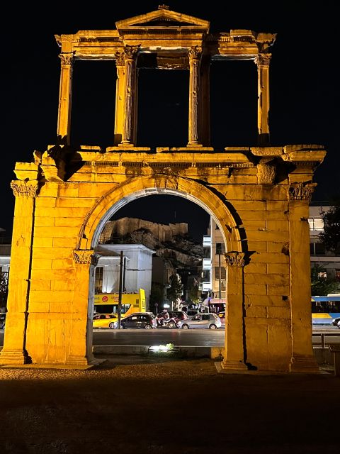 Athens: 2-Hour Highlights Tour by E-Bike After Sunset - Odeon of Herodes Atticus: a classic landmark stop with photo time