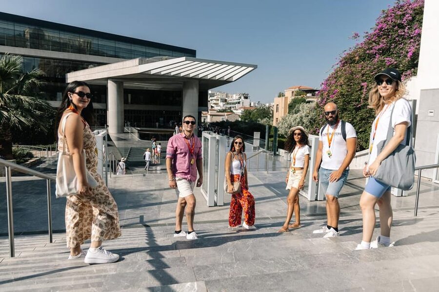 Athens: Acropolis and Acropolis Museum Premium Guided Tour - How the tour uses the south slope to reduce crowd pain