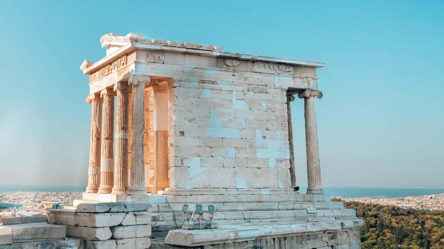 Athens: Acropolis Beat the Heat Guided Tour - Temple of Athena Nike: the meaning behind the stop