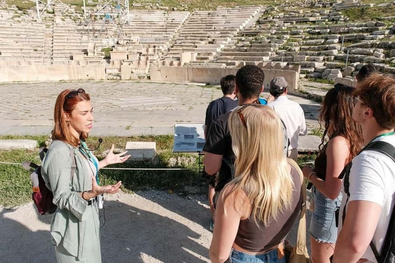Athens: Acropolis Early Access & Museum Guided Tour - South slope start: Sanctuary of Dionysus and the Theater of Dionysus
