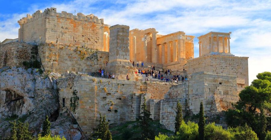 Athens: Acropolis Guided Walking Tour - Erechtheion and the Odeon of Herodes Atticus, where names carry meaning