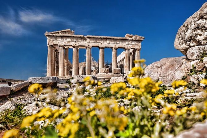 Athens & Acropolis Highlights: Greek Mythology Small-Group Tour - Temple of Olympian Zeus: the big marble backstory from the outside