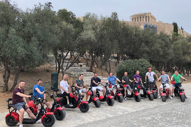 Athens Acropolis Official E-Scooter Guided Tour Fat E-Bike - Fat-tire e-scooters, bike setup, and the skill level you actually need