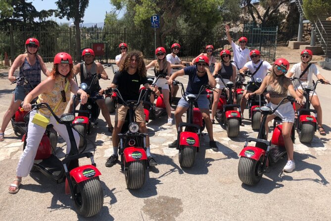 Athens Acropolis Official E-Scooter Guided Tour Fat E-Bike - The 2-hour route logic: many stops, short stays, smart pacing