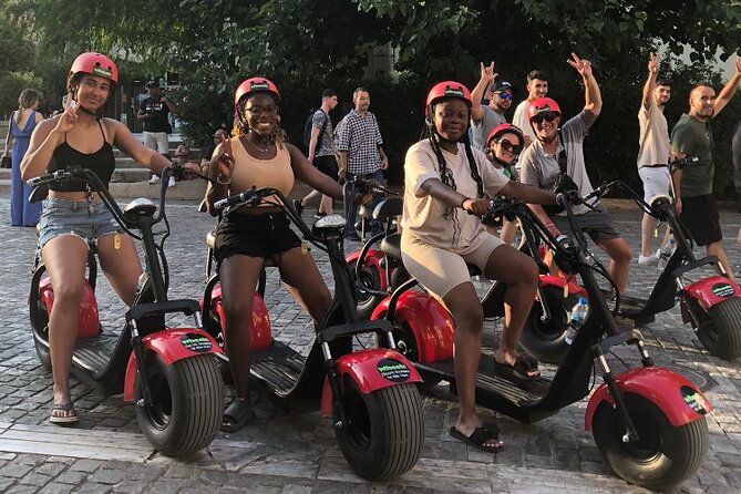 Athens Acropolis Official E-Scooter Guided Tour Fat E-Bike - Herod Atticus Odeon: first views and the vibe of ancient Athens
