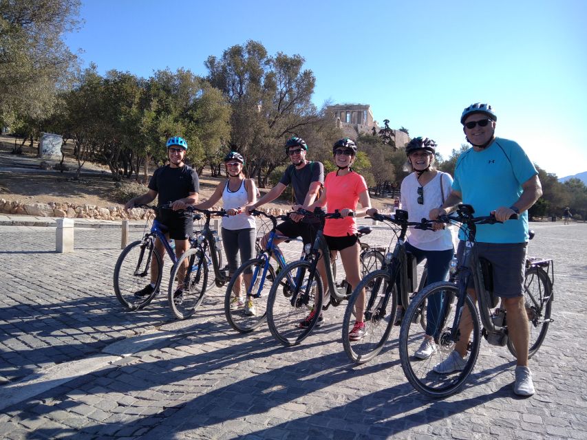 Athens: Acropolis & Parthenon Tour+ E-Bike Tour Option - Passing real Athens on the bike: Thiseio, Kerameikos, Agoras, and Plaka