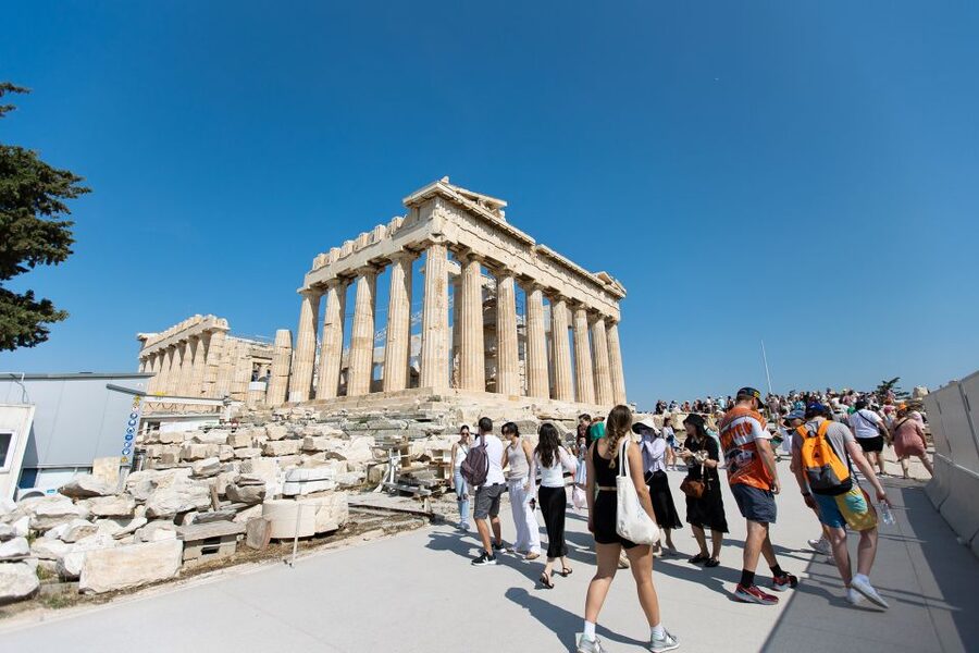 Athens: Acropolis & Parthenon Walking Tour with Expert Guide - Summit free time and the view from up there