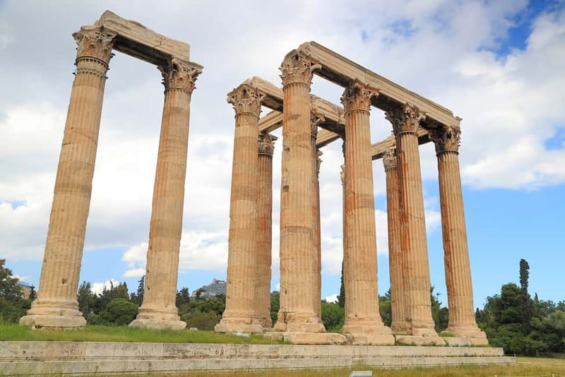 Athens: Acropolis & up to 5 Archaeological Sites Combo Pass - Temple of Olympian Zeus and Aristotle’s School area
