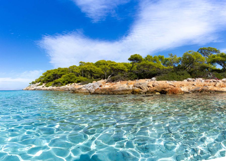 Athens: Aegina, Agistri & Metopi Swimming Cruise with lunch - Late-afternoon sailing and the DJ return to Athens
