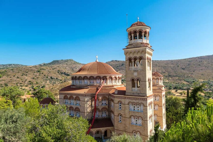 Athens: Aegina Island Small Group Premium Guided Tour - Aegina Town and pistachios: where island life feels real