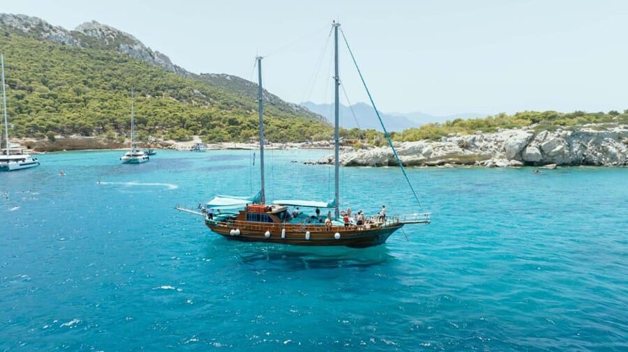 Athens: Agistri, Metopi & Aegina Cruise with Meals & Drinks - The Swim Stop Off Moni or Metopi: Snorkeling Gear Included