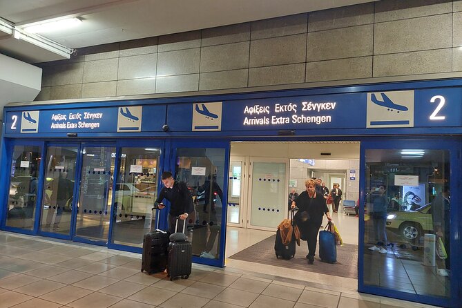 Athens Airport to Athens Hotels Private Transfer with Meet&Greet - A Direct Drop-Off to Your Hotel, No Detours