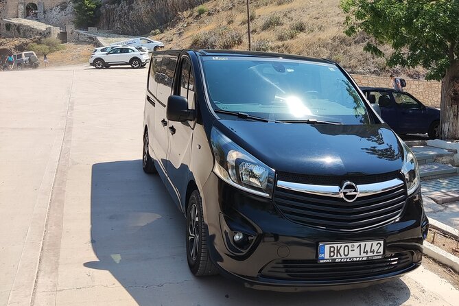 Athens Airport To Piraeus Port - Hotel Private Luxury Transfer - Luggage rules and vehicle size for 1-3 vs 4-7 people