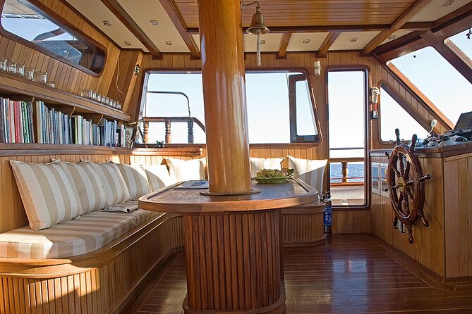 Athens: All Day Cruise to Agistri Moni Aegina with Lunch & Drinks - Moni swim stop: snorkeling from the boat when shore is not the point