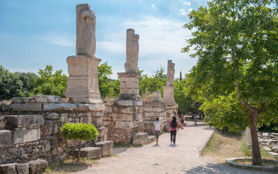 Athens: Ancient Agora E-Ticket and Audio Tour - Tholos and the Bouleuterion: Where Daily Lawmaking Happened