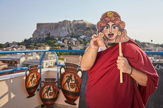 Athens: Ancient Greek Theatre Murder Mystery Experience - What you learn through the clues: beer pong, symposia, and hetaera roles