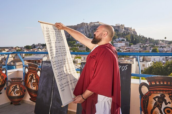 Athens: Ancient Greek Theatre Murder Mystery Experience - Rooftop Acropolis views and what to expect from the setting