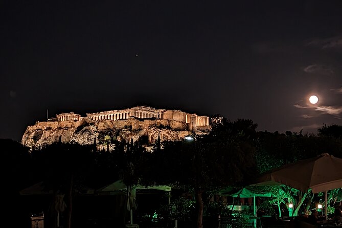 Athens at Night Enchanting Walking Tour and Dinner Delights - Key highlights worth marking on your Athens map