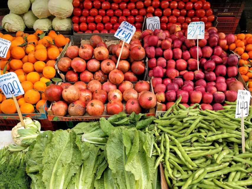 Athens: Authentic Greek Food Walking Tour - Monastiraki to Athinas street: your first tastings and the Greek basics