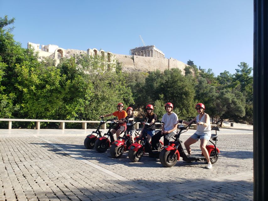 Athens: Award-Winning Acropolis Guided e-Scooter Tour - Where you meet (and how to find it fast): Chatzichristou 6A
