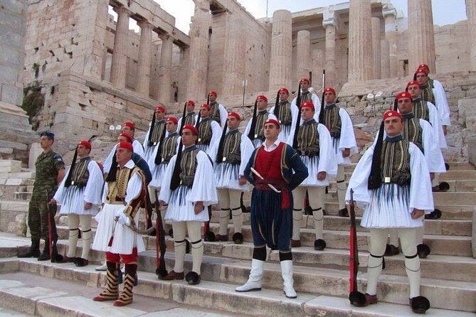 Athens Best All Inclusive Half Day Private Tour 2026 - Stop 5, Panathenaic Stadium and Stop 6, Syntagma Square: sports heritage and changing guards