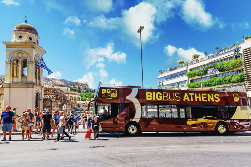 Athens: Big Bus Hop-on, Hop-off Tour by Open-Top Bus - Riding smart: where to sit, how to listen, how to time it
