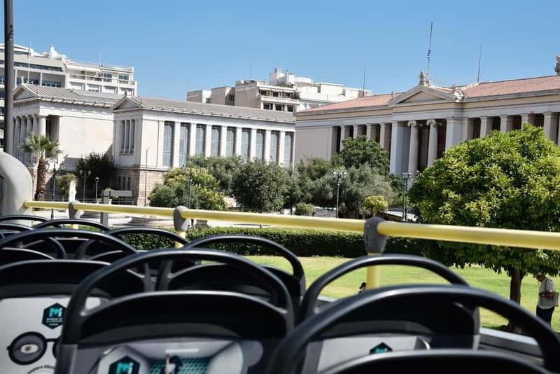 Athens: Big Bus Hop-on, Hop-off Tour by Open-Top Bus - Athens Red Route, stop-by-stop: what each area is good for