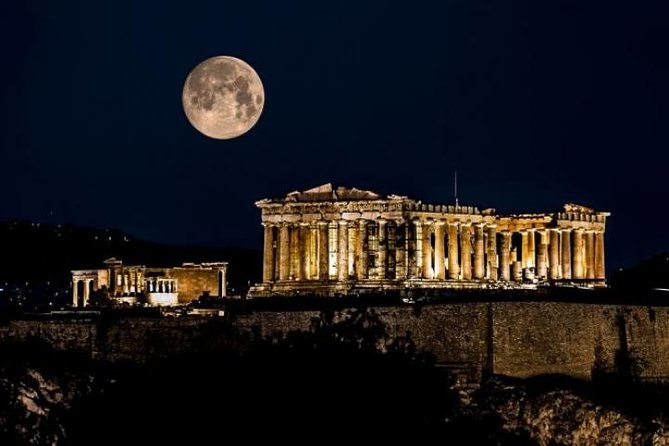 Athens By Night Driving Tour (Highlights) , and Dinner time - Athens By Night Driving Tour, private night drive and dinner time: the vibe