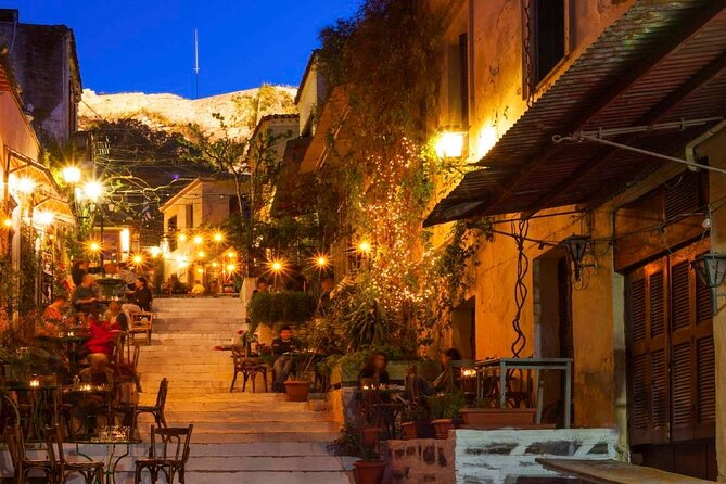 Athens by Night Private Tour with Dinner - The scenic link to Hadrian’s Arch and the route to Zeus